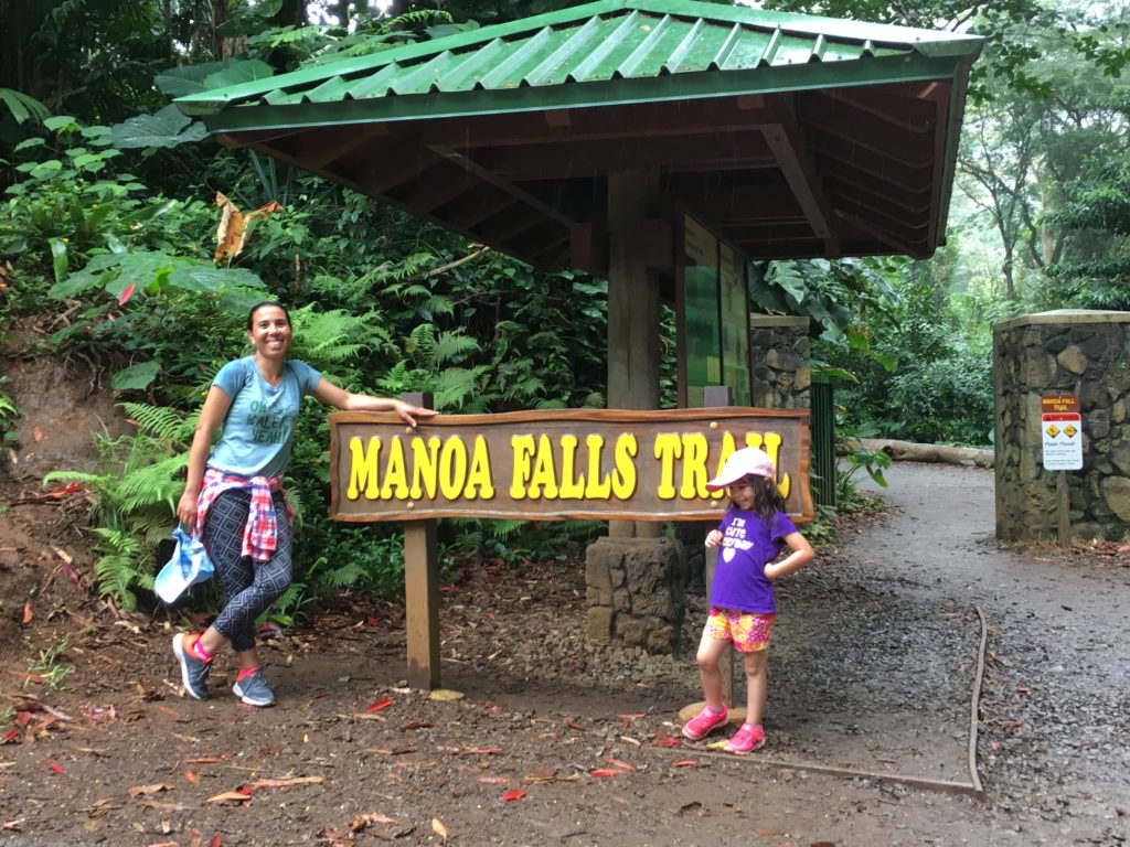 Oahu waterfall