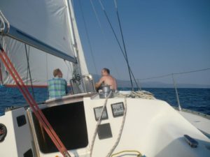 Sailing in Greece