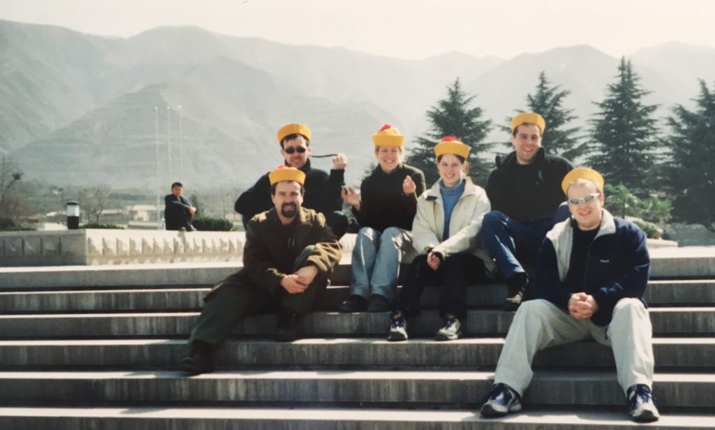 Xian China Sasha, Jane, Vago, Sasha, Johnny, Keith, and ?