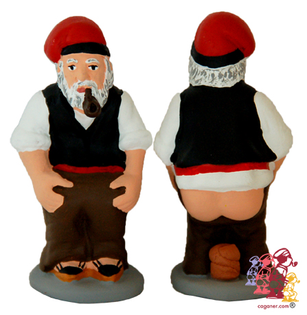 Pooping in the Christmas manger