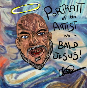 Portrait of the Artist as a Bald Jesus